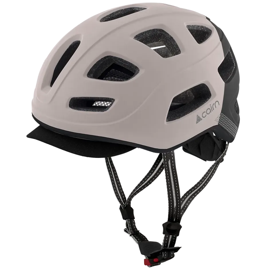Cairn Quartz cykelhjälm Powder Pink LED