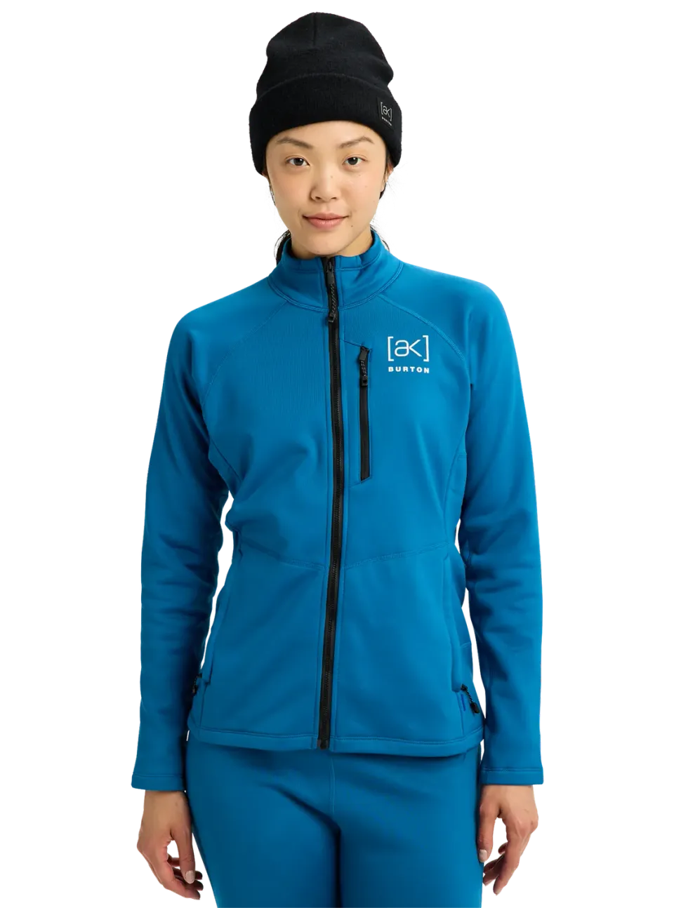 Burton [ak] Baker Stretch fleecejacka dam Blue Teal stretch