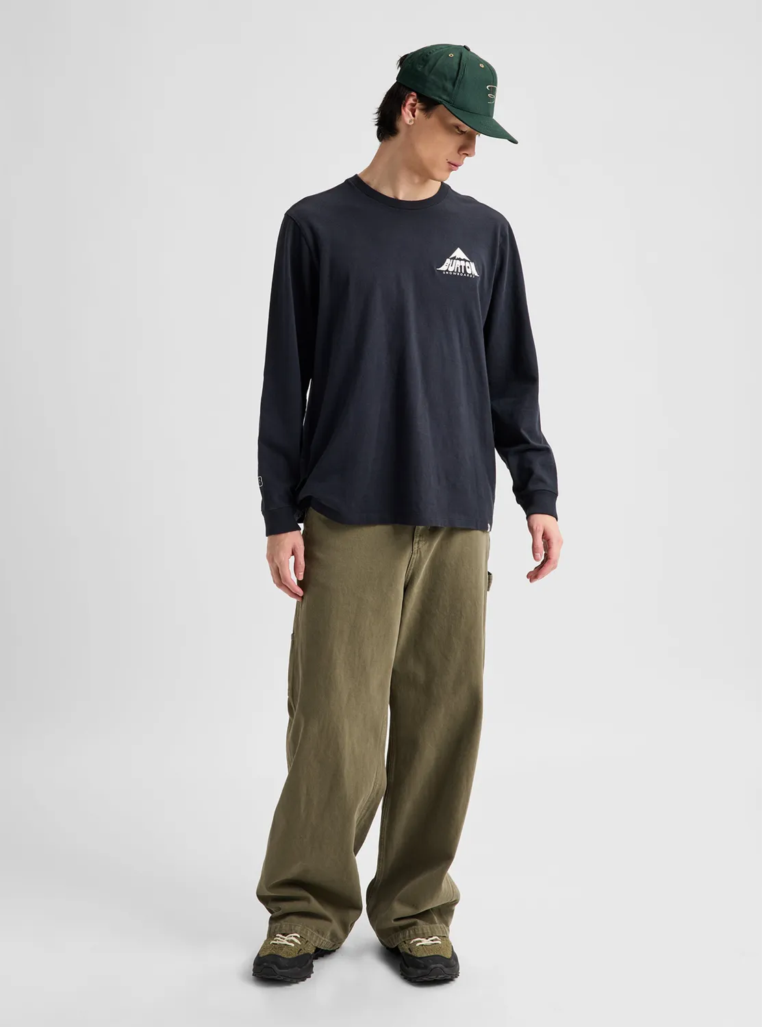 Burton Shannon Dunn Photo långärmad t-shirt svart