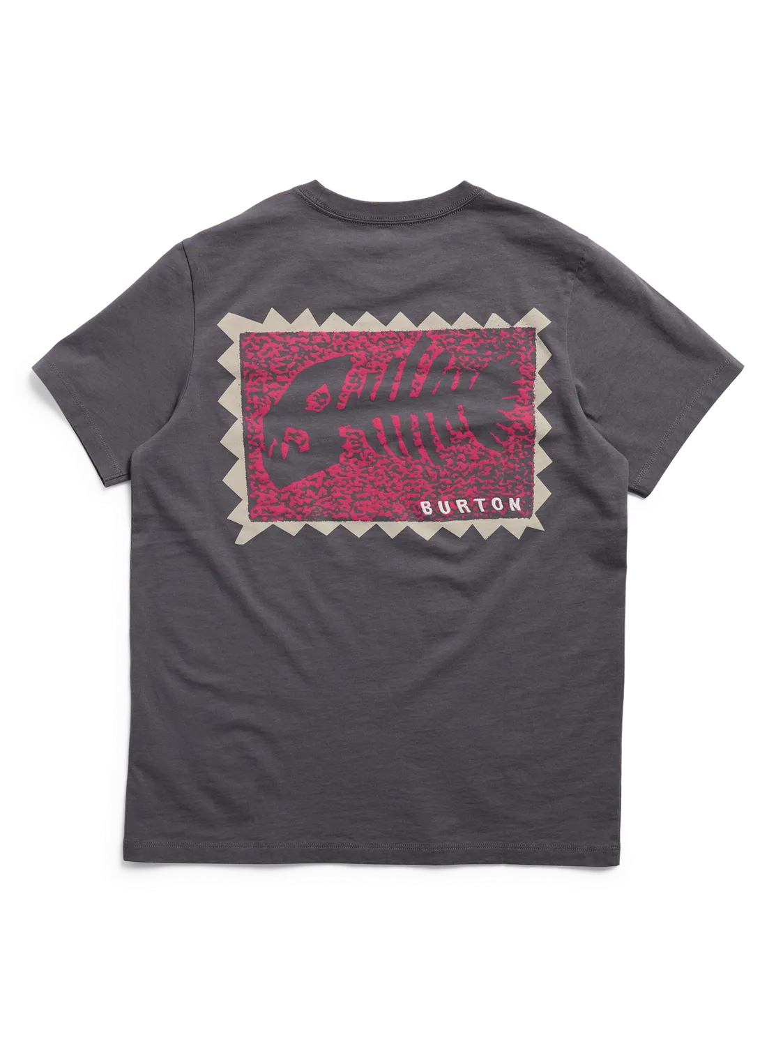 Burton Throwback 1992 t-shirt Gotham Gray ekologisk