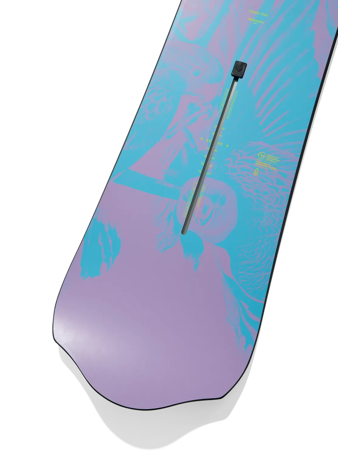 Burton Family Tree Alekesam Camber snowboard Graphic 156 directional