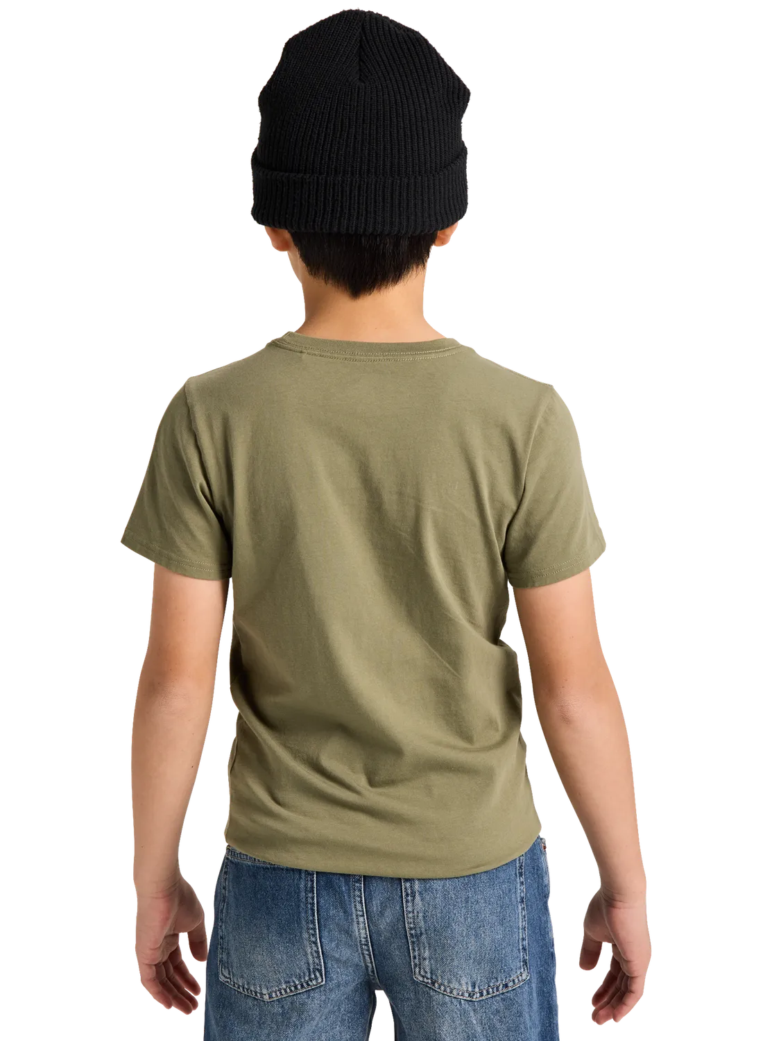 Burton Elmore t-shirt barn forest moss ekologisk