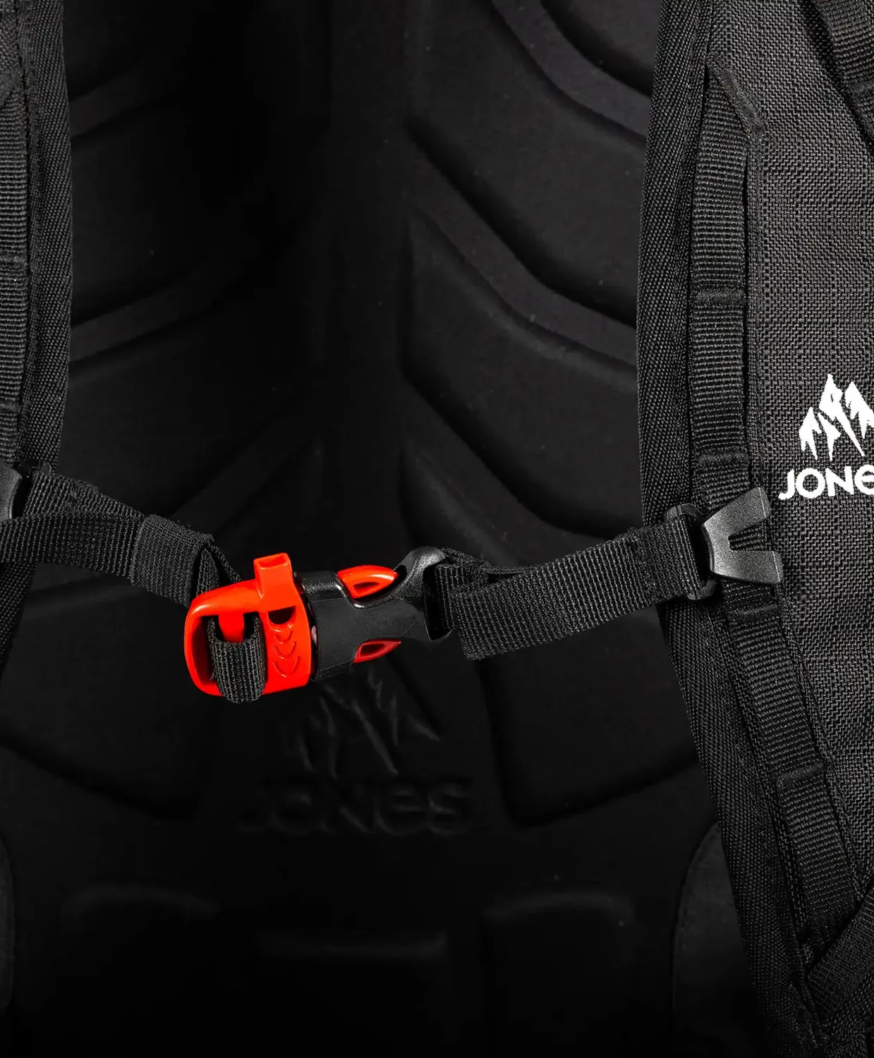 Jones Further 25L ryggsäck Stealth Black touring