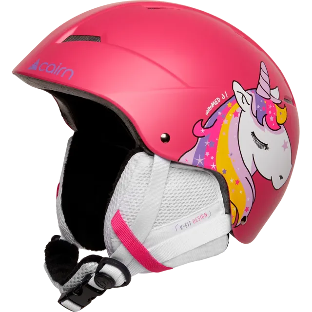 Cairn Android Graphic J skidhjälm Fuchsia Unicorn ABS