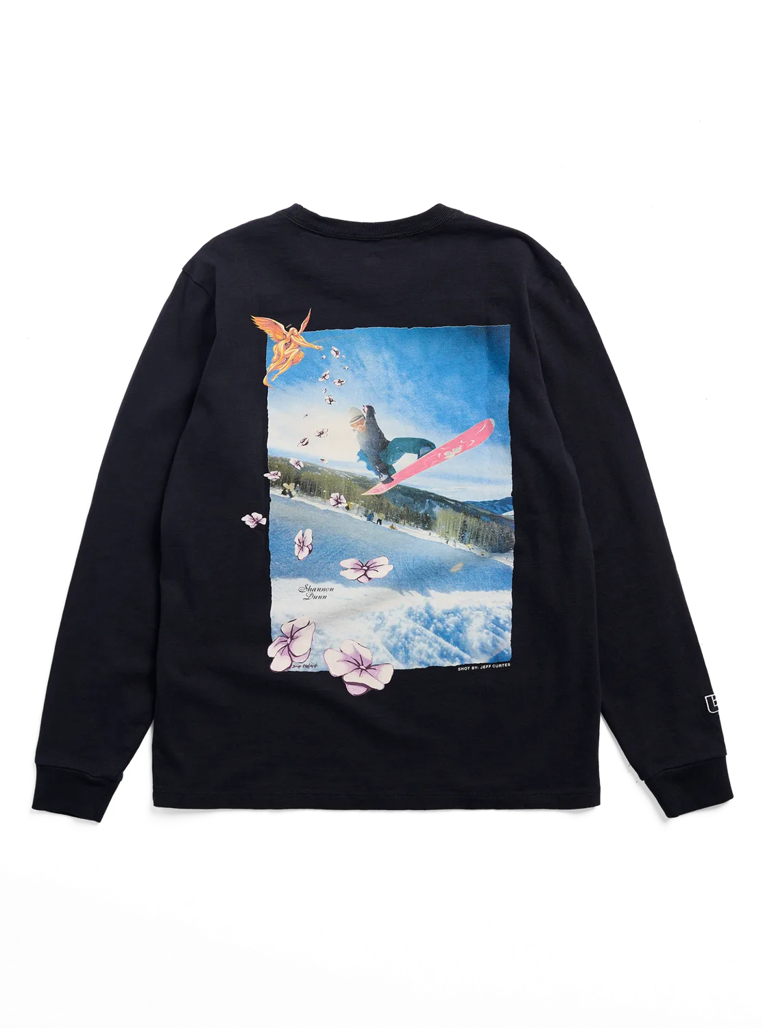 Burton Shannon Dunn Photo långärmad t-shirt svart