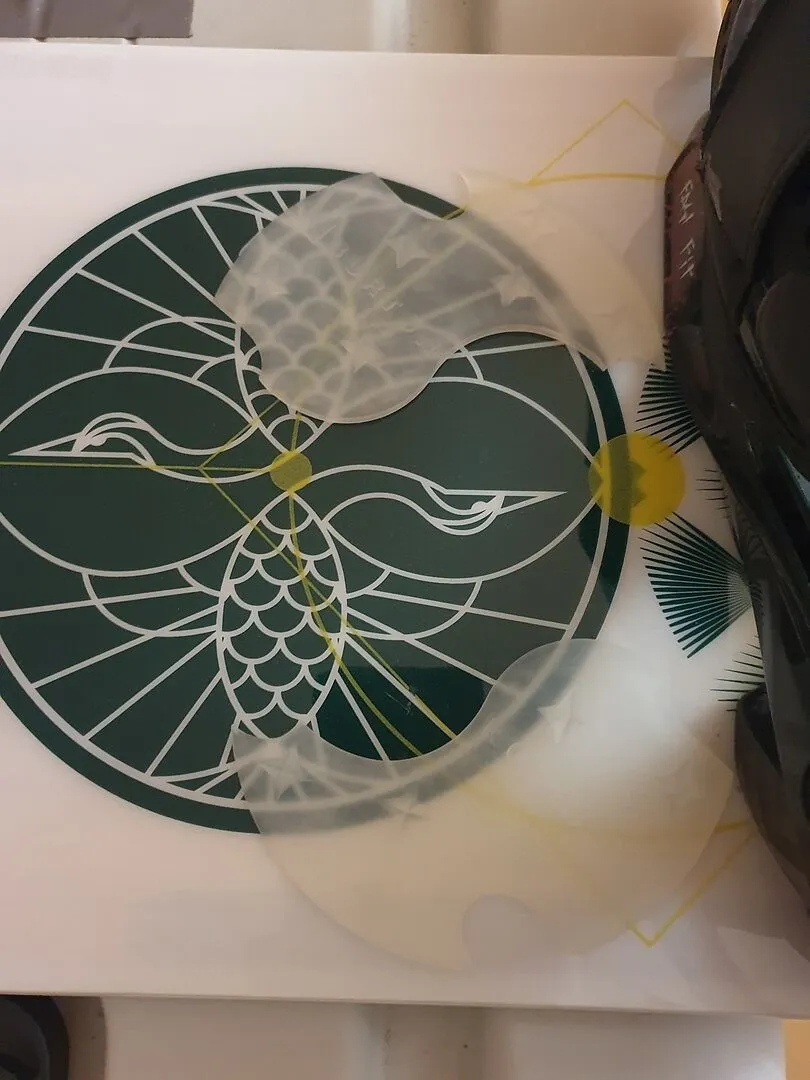 Burton Split Stomp Pad greppmatta Clear delad