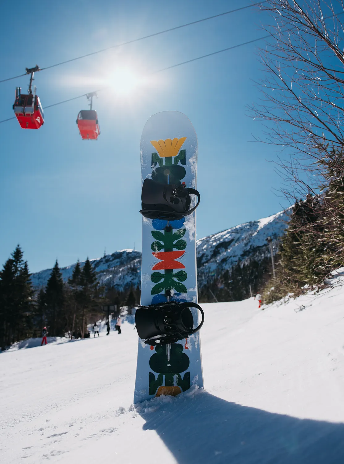 Burton Yeasayer snowboard dam Flora 140 mjuk twin