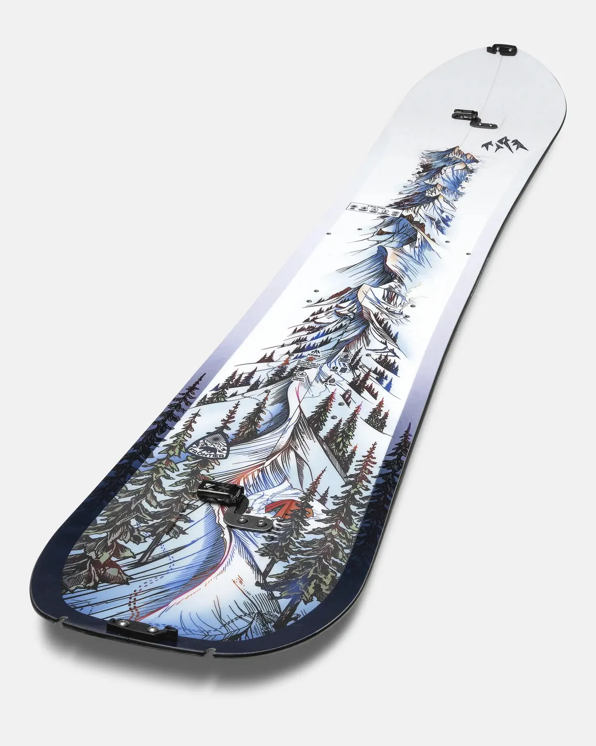 Jones Frontier 2.0 splitboard herr 159 riktad