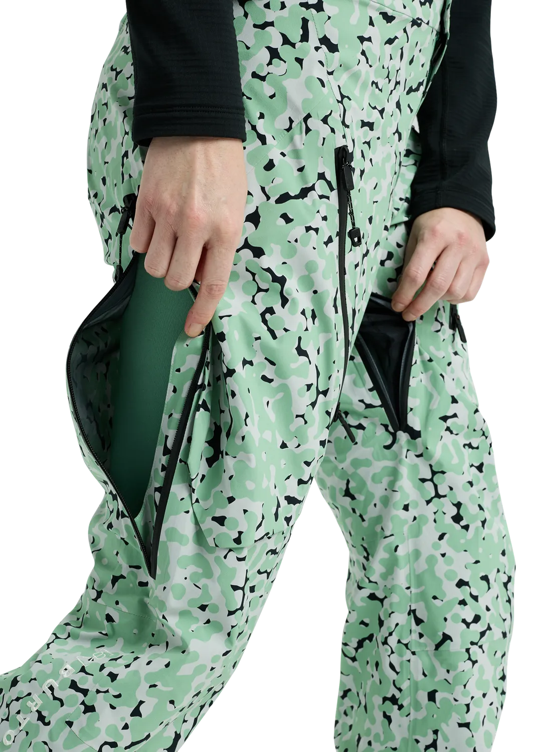 Burton [ak] Tuvak skalbyxor dam camo M vattentät