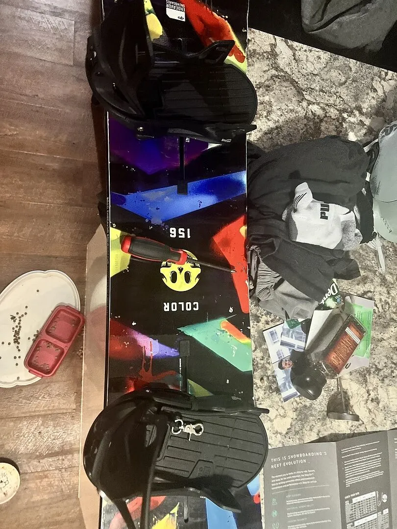 Burton Step On X bindningar svart
