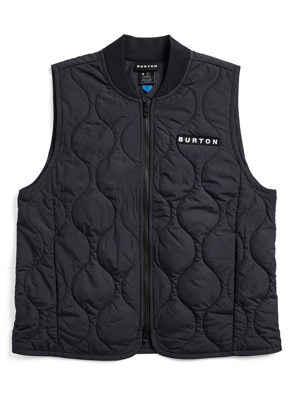 Burton Quilted Synthetic pufferväst dam True Black lätt