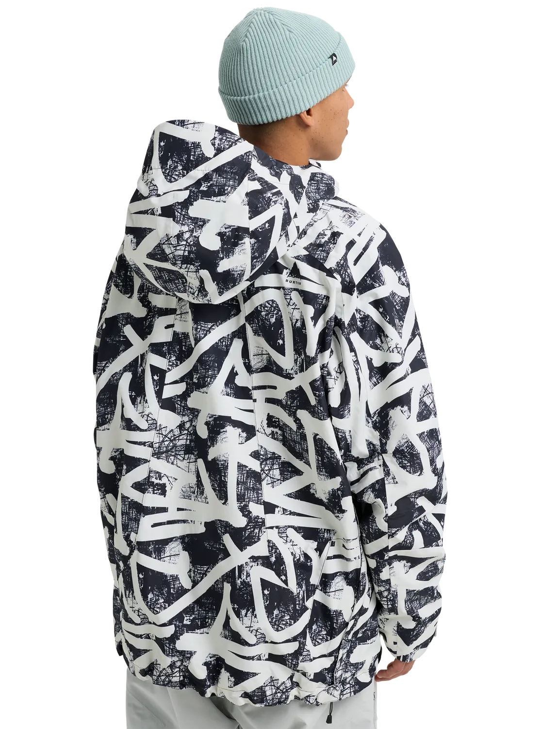 Burton Reserve 2L Relaxed Anorak jacka Gray Cloud herr