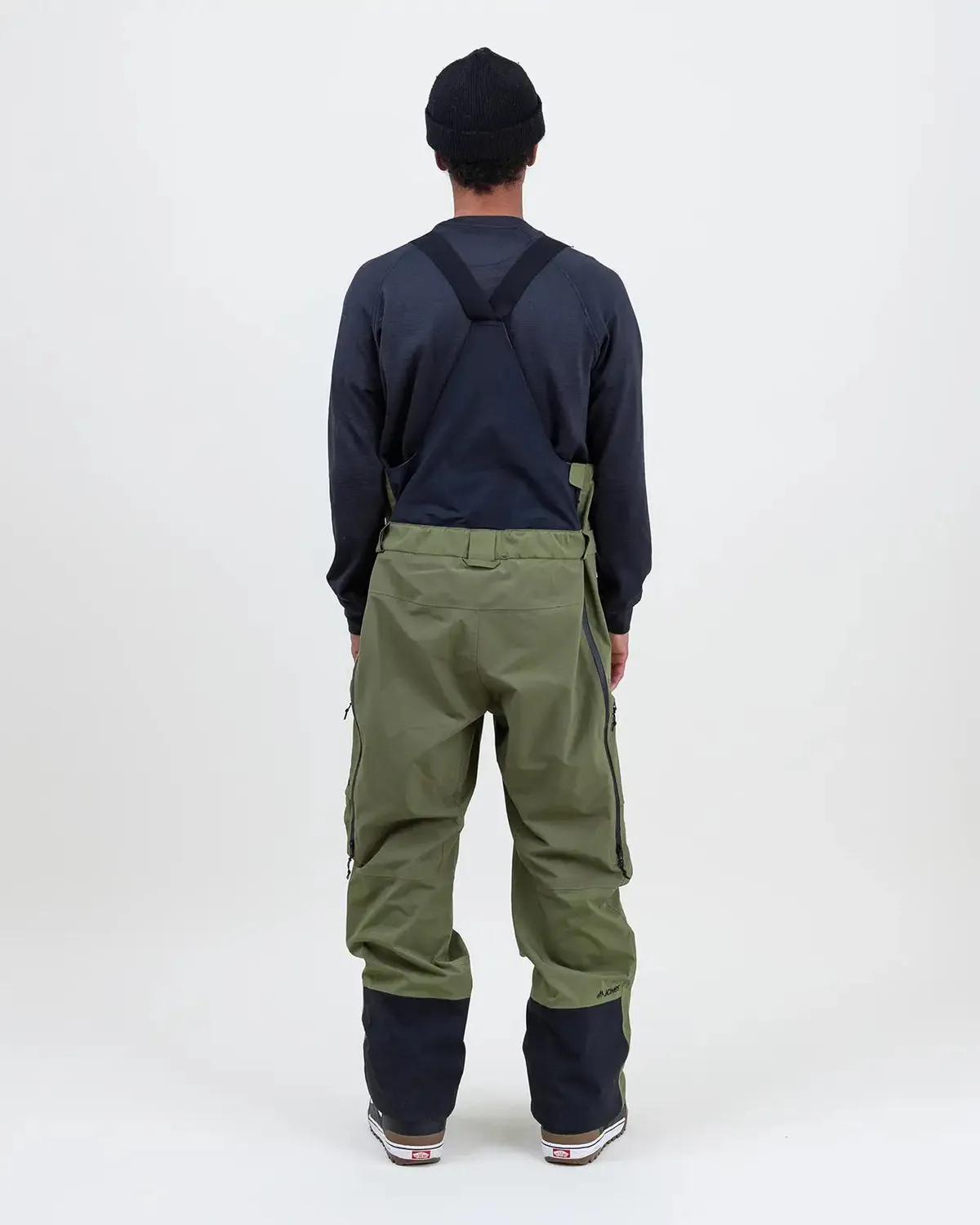 Jones MTN Surf Recycled hängselbyxor herr Moss Green