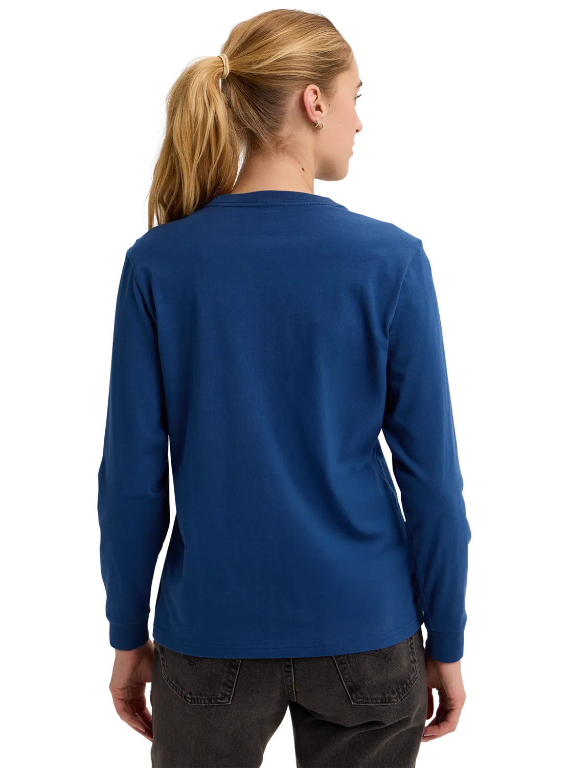 Burton Colfax långärmad t-shirt Nightfall ekologisk bomull