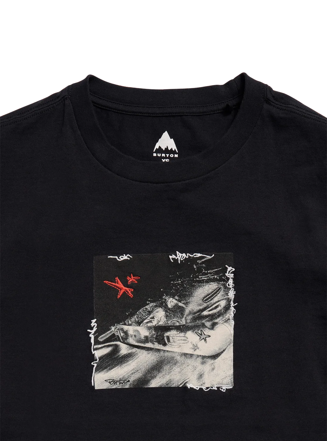 Burton Rider 27 t-shirt true black kortärmad
