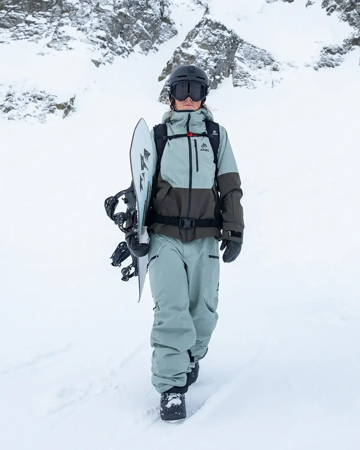 Jones Deeper GORE-TEX Jacka Dam Grön Isolerad