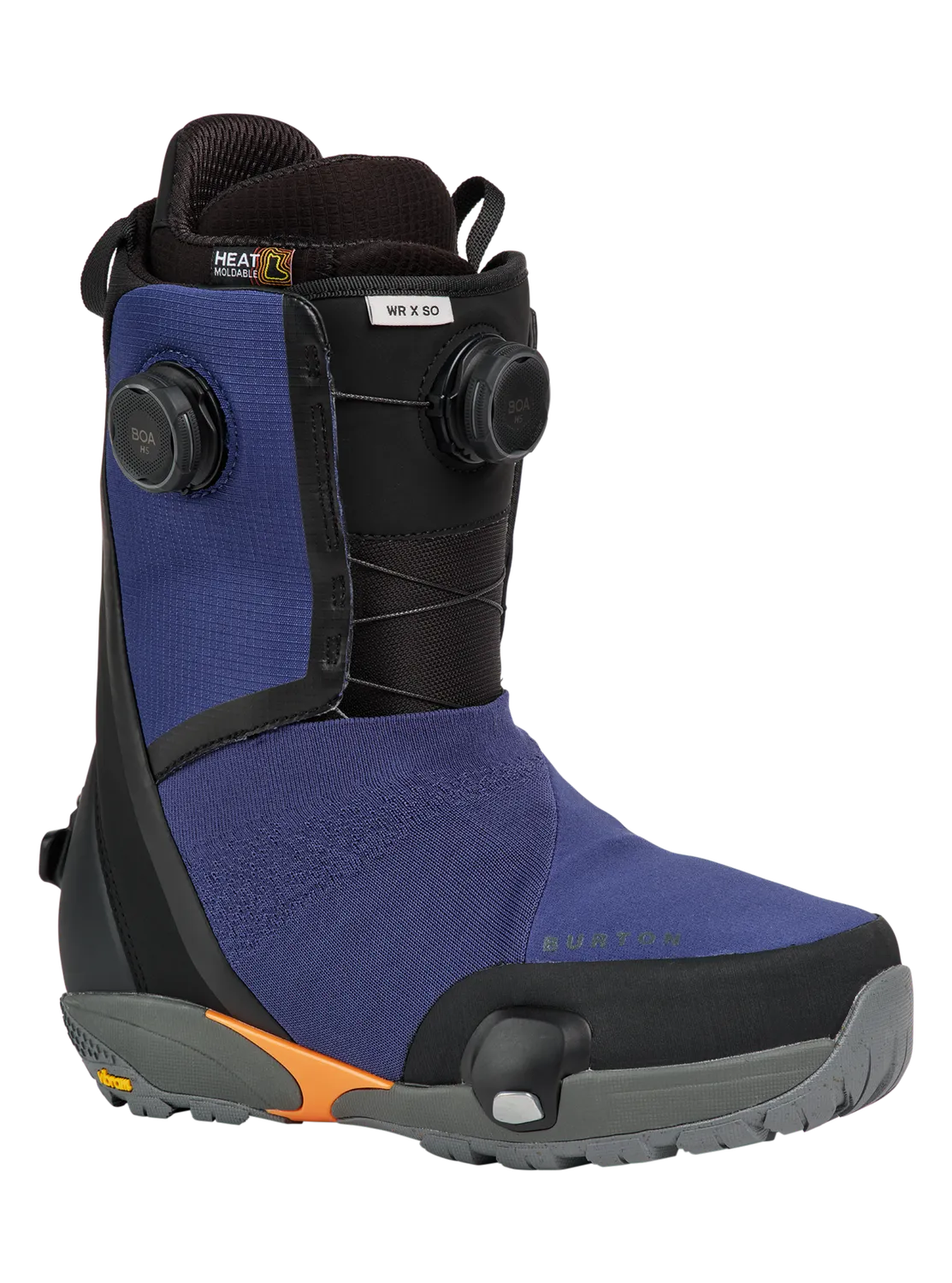 Burton Waverange X Step On snowboardboots Selvedge Blue mjuk flex