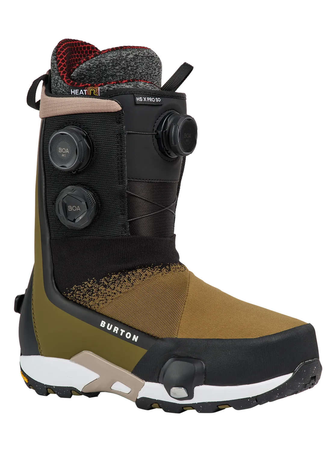 Burton Highshot X Pro Step On boots Dried Moss Multi