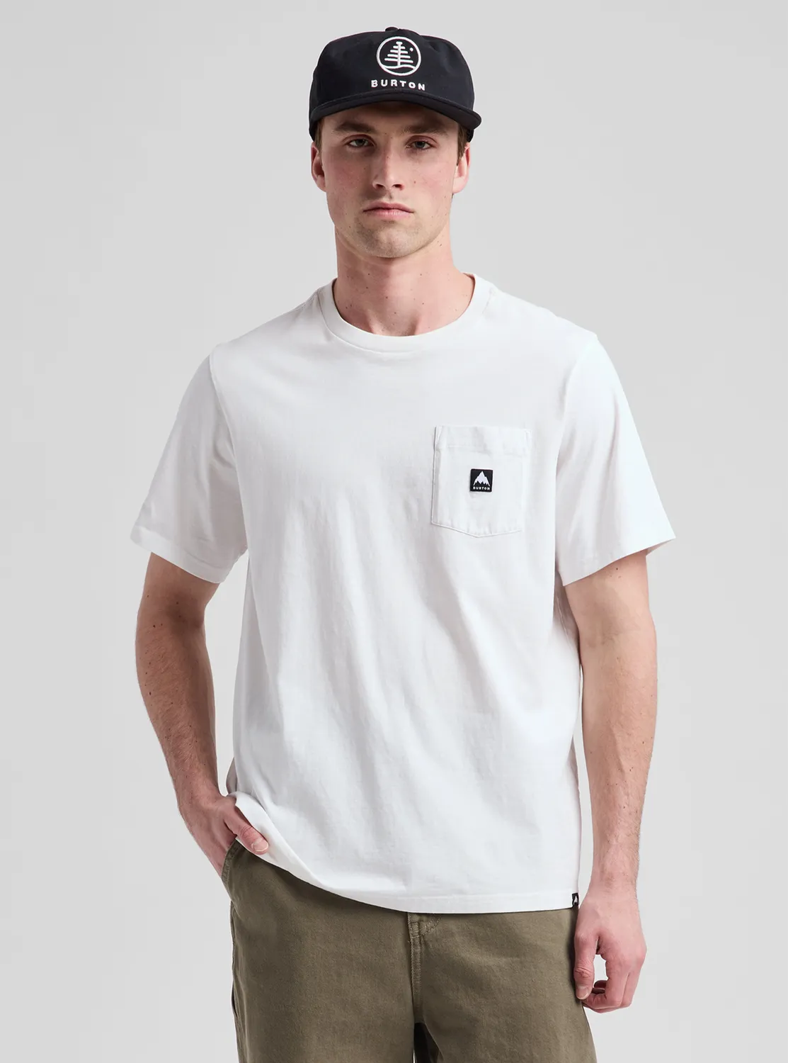 Burton Colfax t-shirt Stout White mjuk bomull