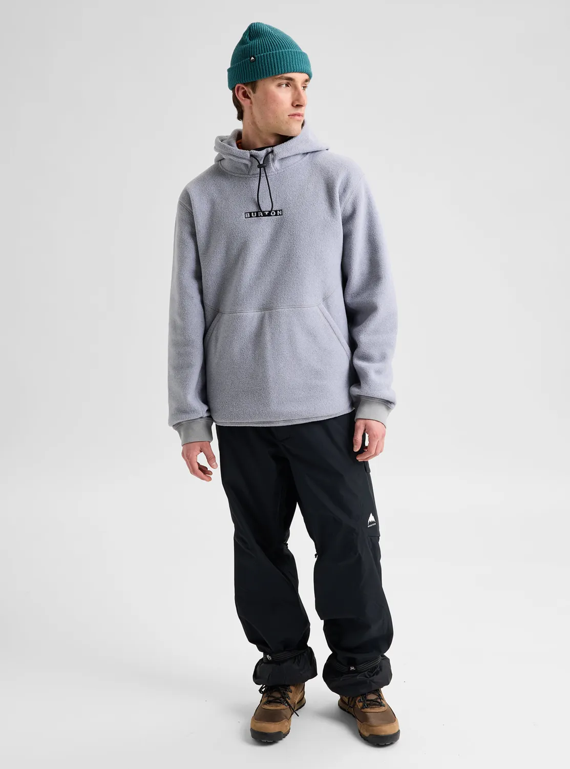 Burton Cinder Fleece hoodie Moondust Purple pullover