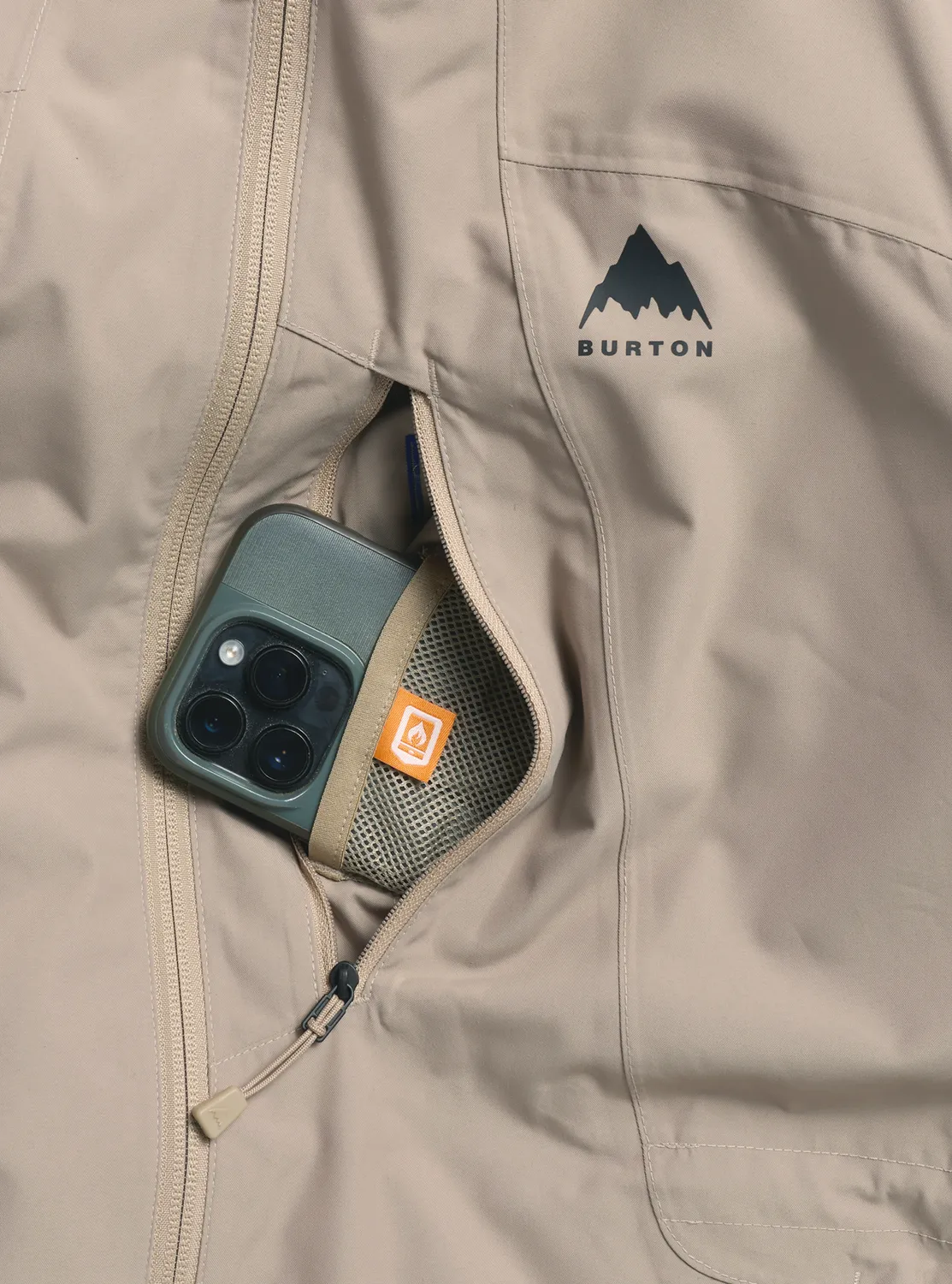 Burton Reserve 2L Insulated jacka dam True Black varm