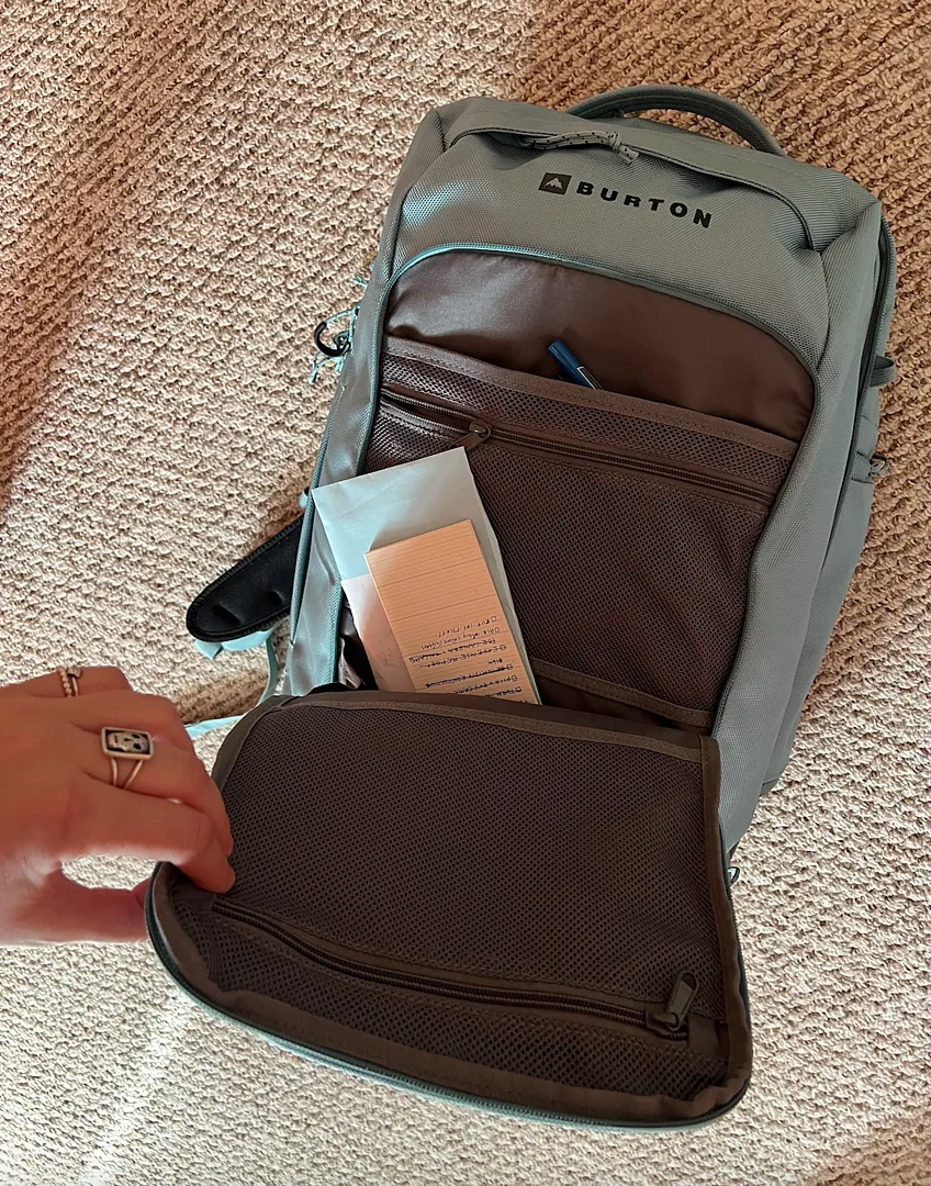 Burton Multipath 27L ryggsäck True Black Ballistic handbagage