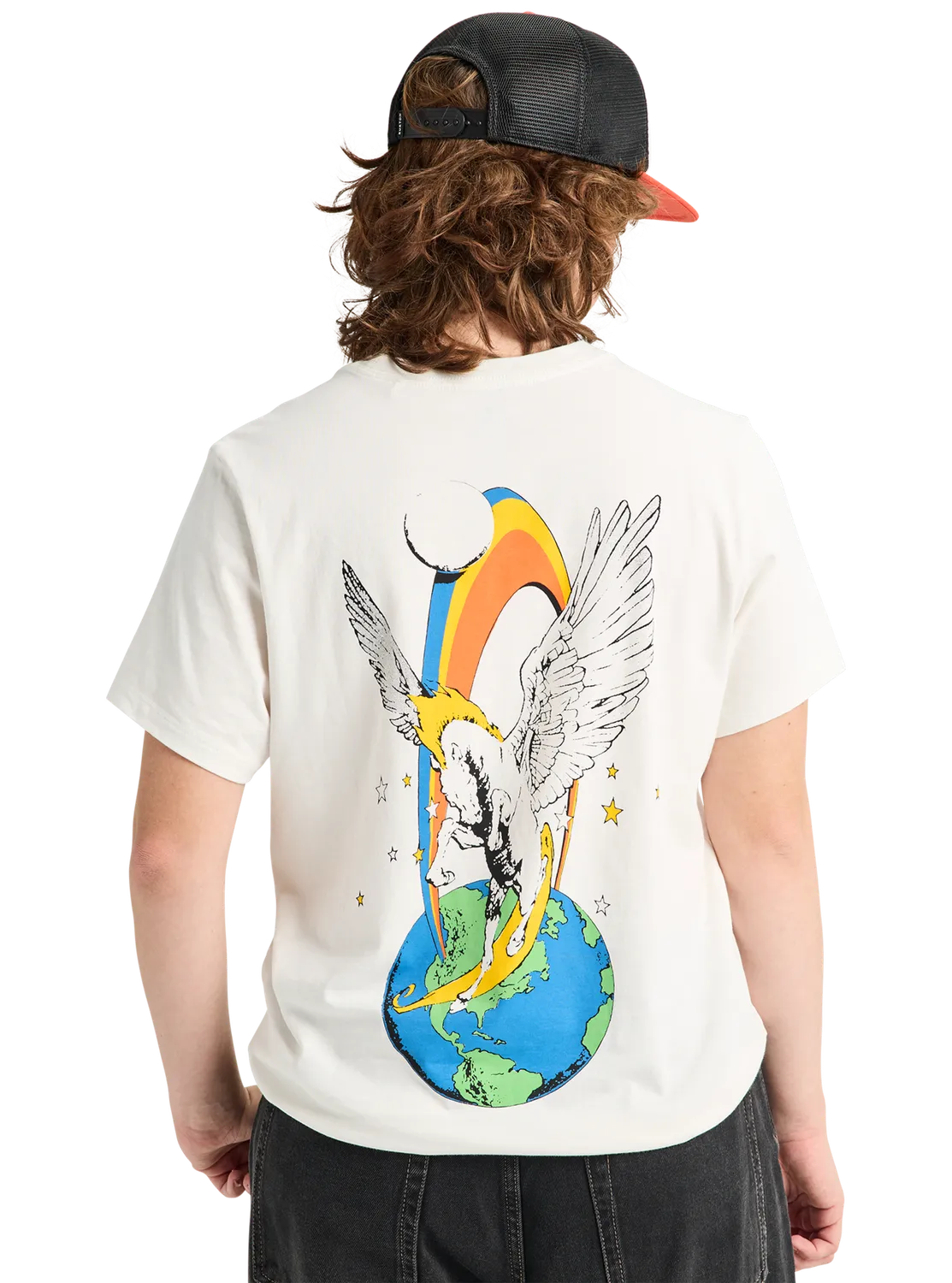 Burton Hippocrene t-shirt Stout White ekologisk