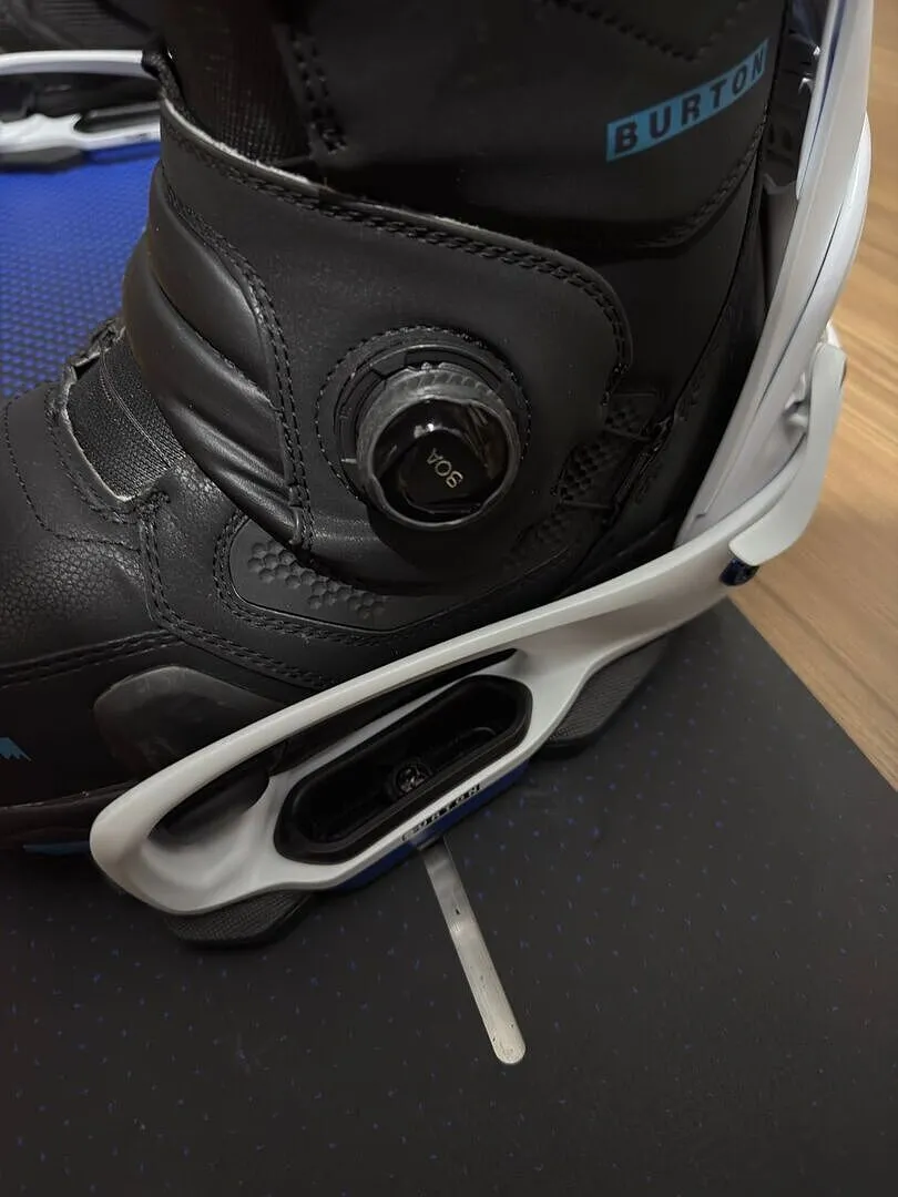 Burton Cartel X EST Step On snowboardbindning Marbled Stone M