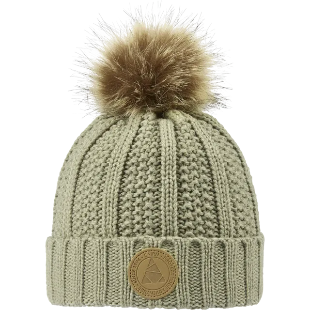 Cairn Zoe Hat mössa light khaki återvunnen