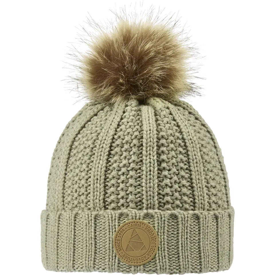 Cairn Zoe Hat mössa light khaki återvunnen