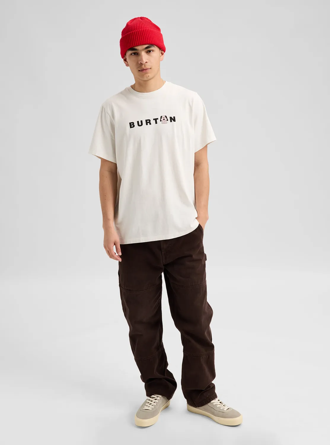 Burton Process 27 t-shirt Stout White ekologisk