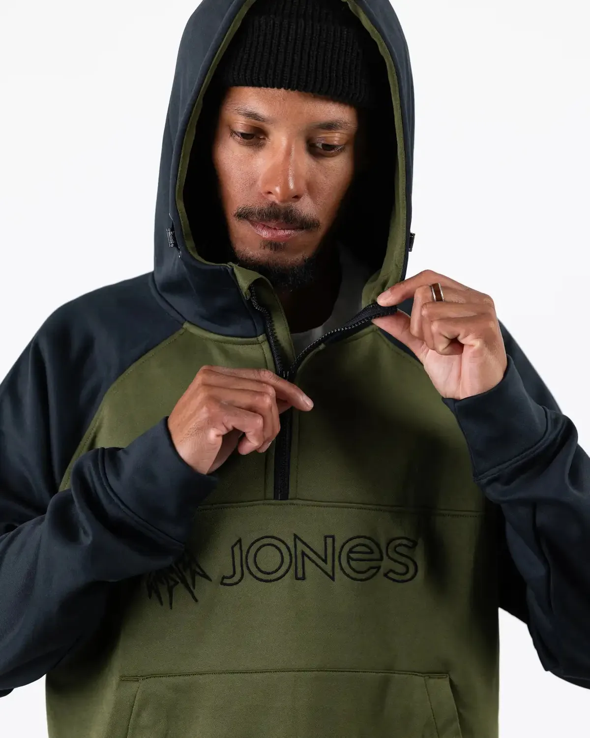 Jones Recycled Fleece Riding Hoodie 2026 huvtröja mellanlager