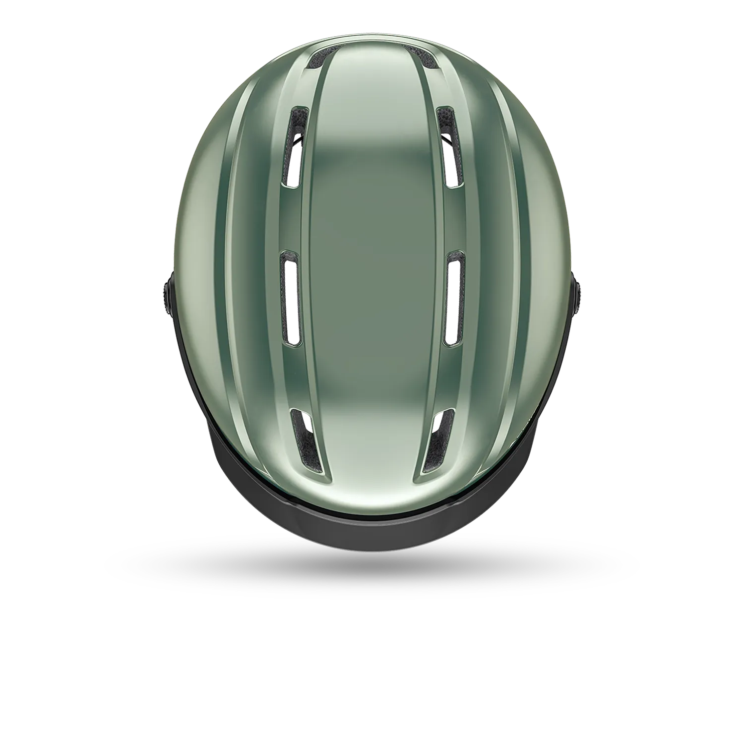 Cairn Fuse cykelhjälm metallic eukalyptus Fidlock