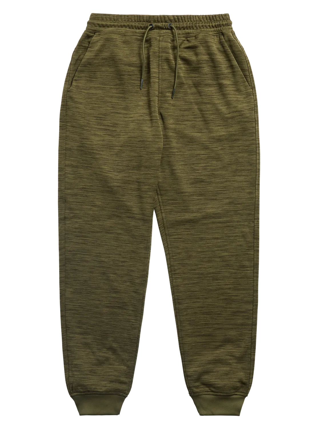 Burton Oak fleecebyxor dam True Black Heather borstad