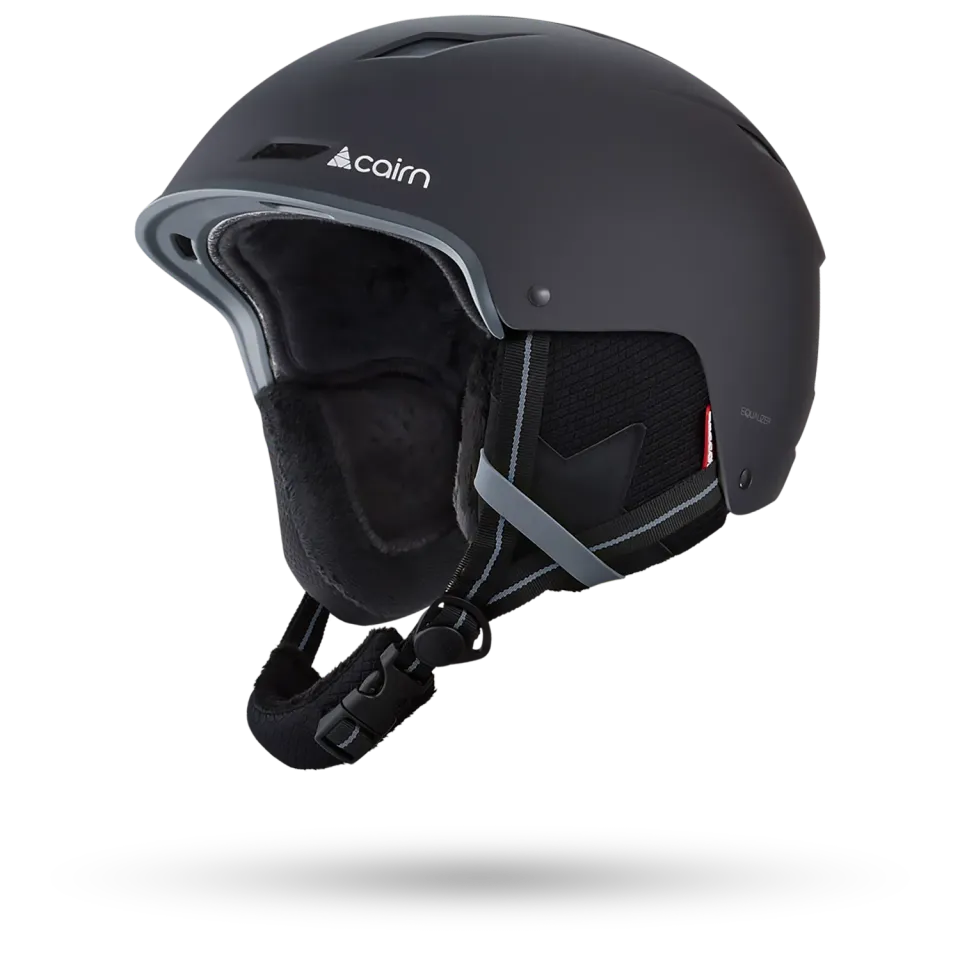 Cairn Equalizer Pure skidhjälm svart Recco