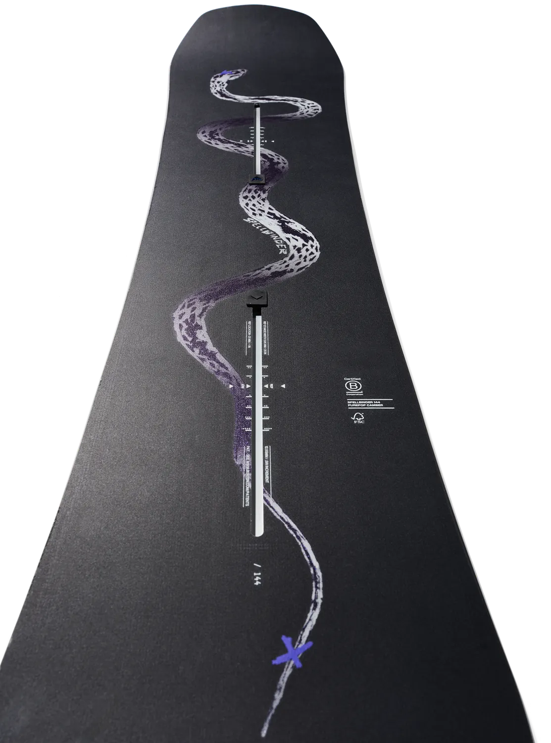 Burton Spellbinder PurePop Camber snowboard 153 Serpent