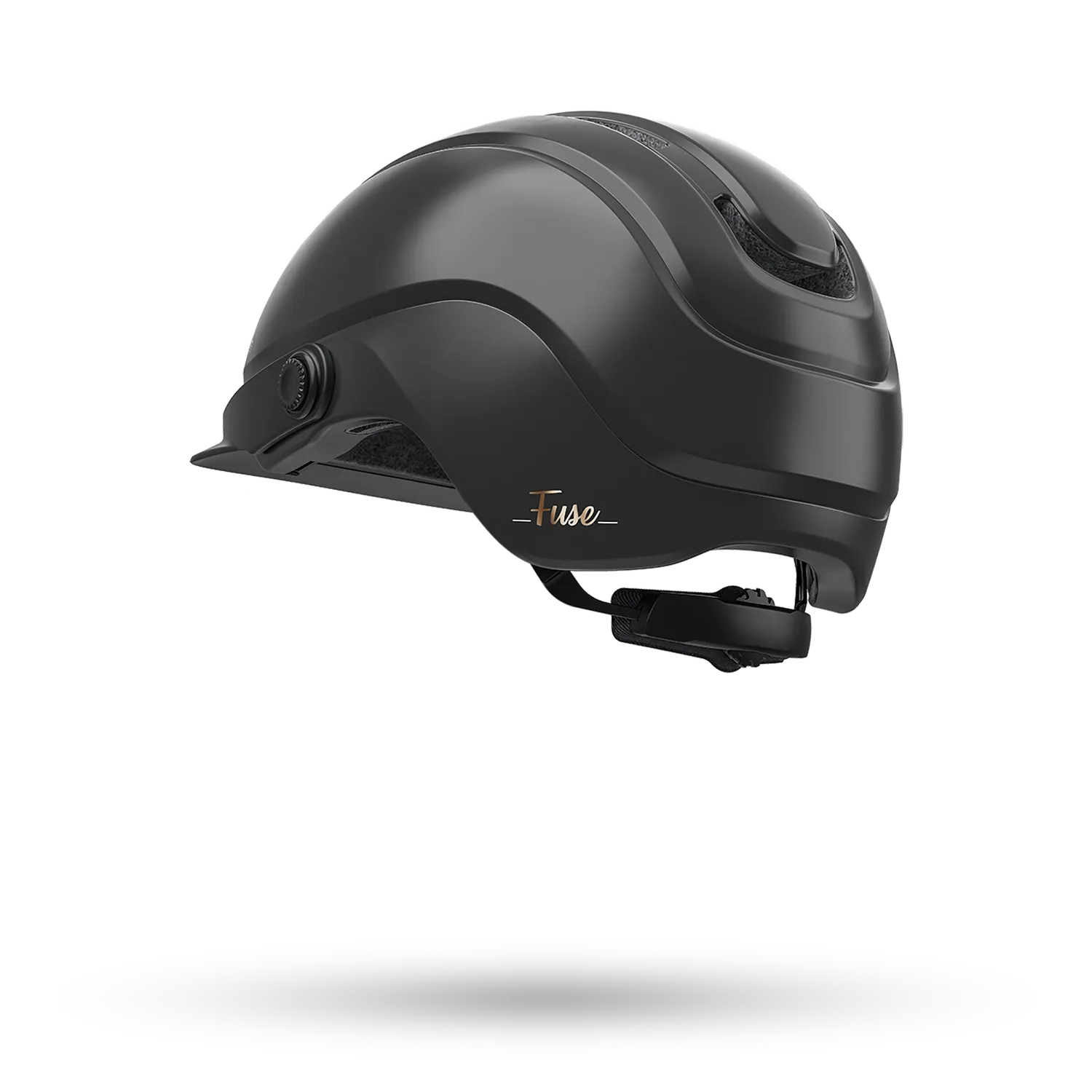 Cairn Fuse Mat Metallic Black cykelhjälm M – magnetspänne