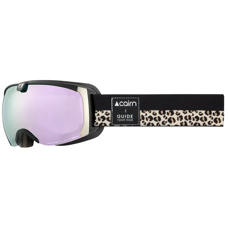 Cairn Pearl SPX3 skidglasögon Matte Black Leopard kat 3