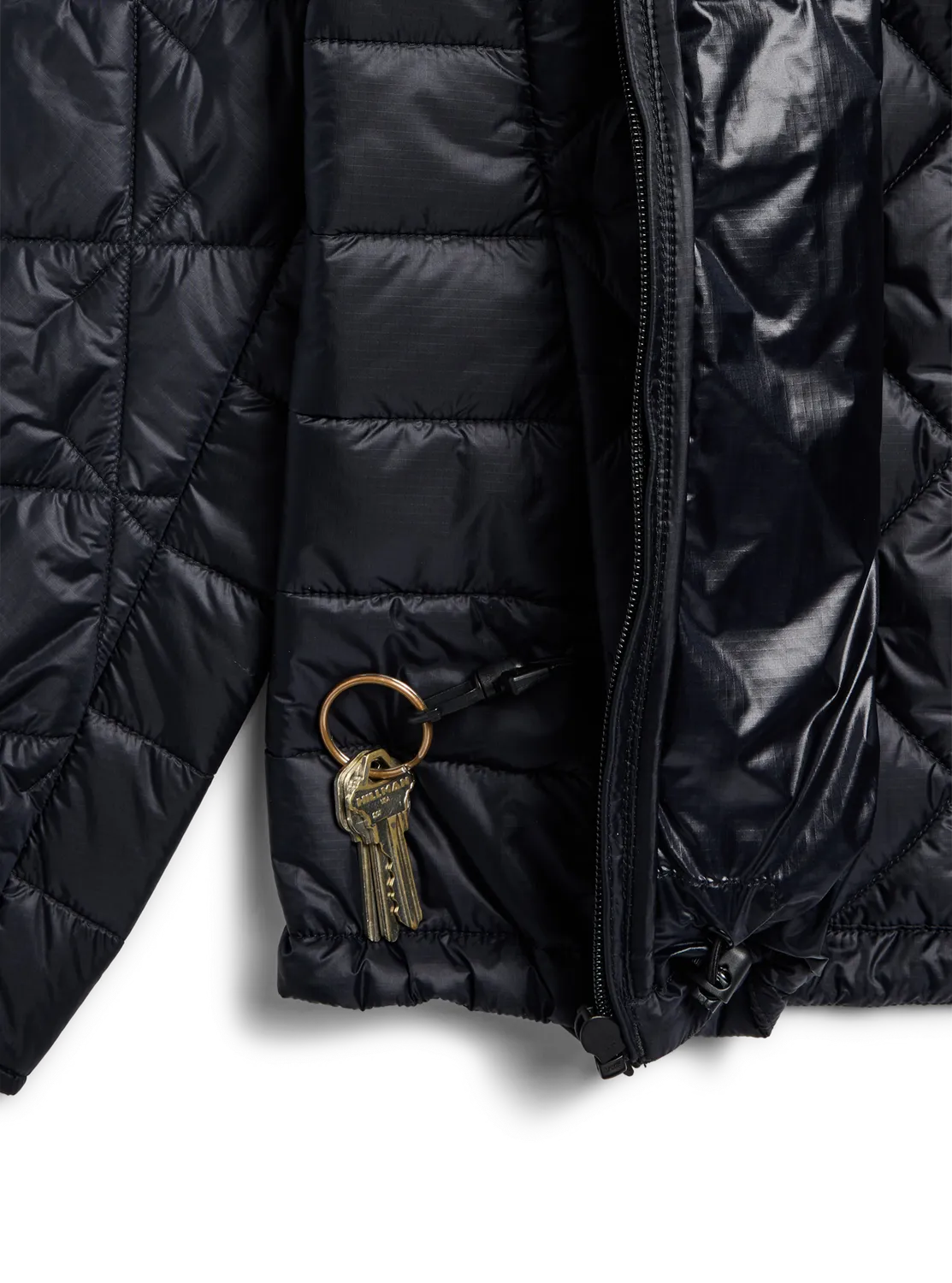 Burton Reserve syntet pufferjacka svart packbar