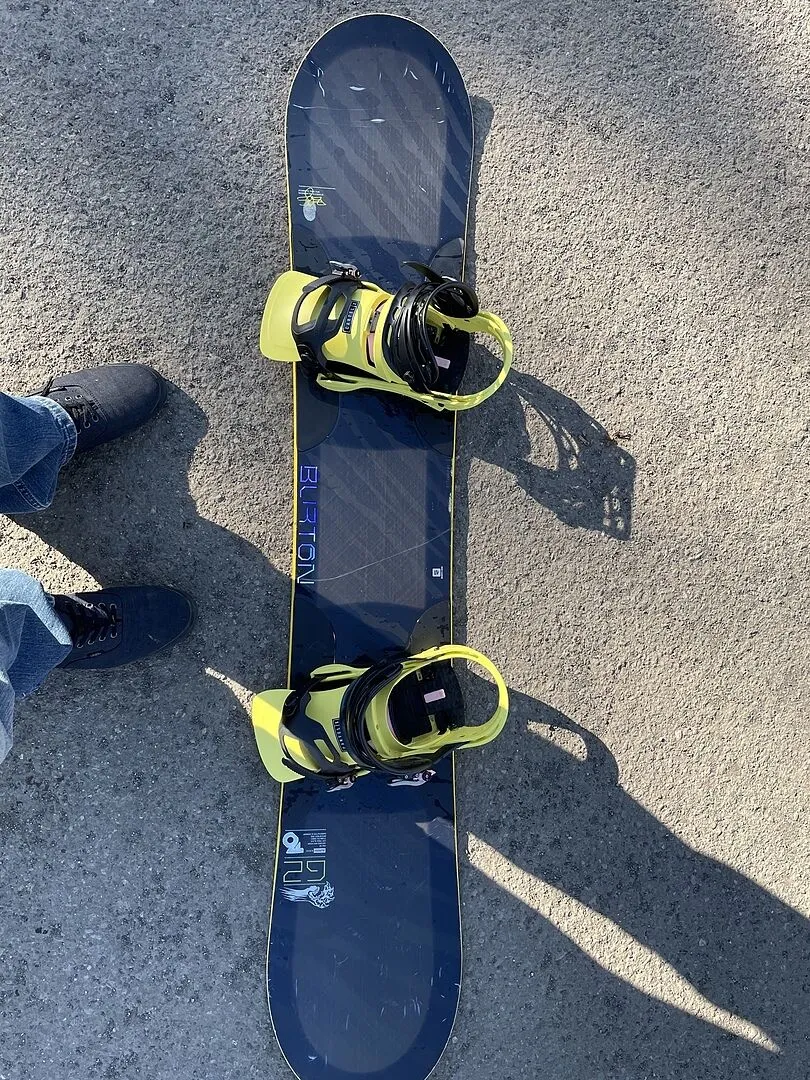Burton Cartel X snowboardbindningar Marbled Stone