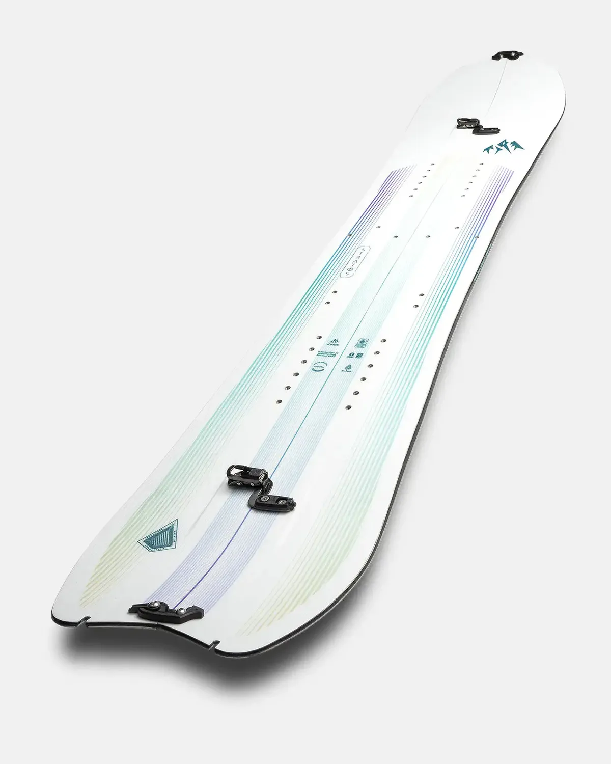 Jones Stratos splitboard dam 149 puderprofil
