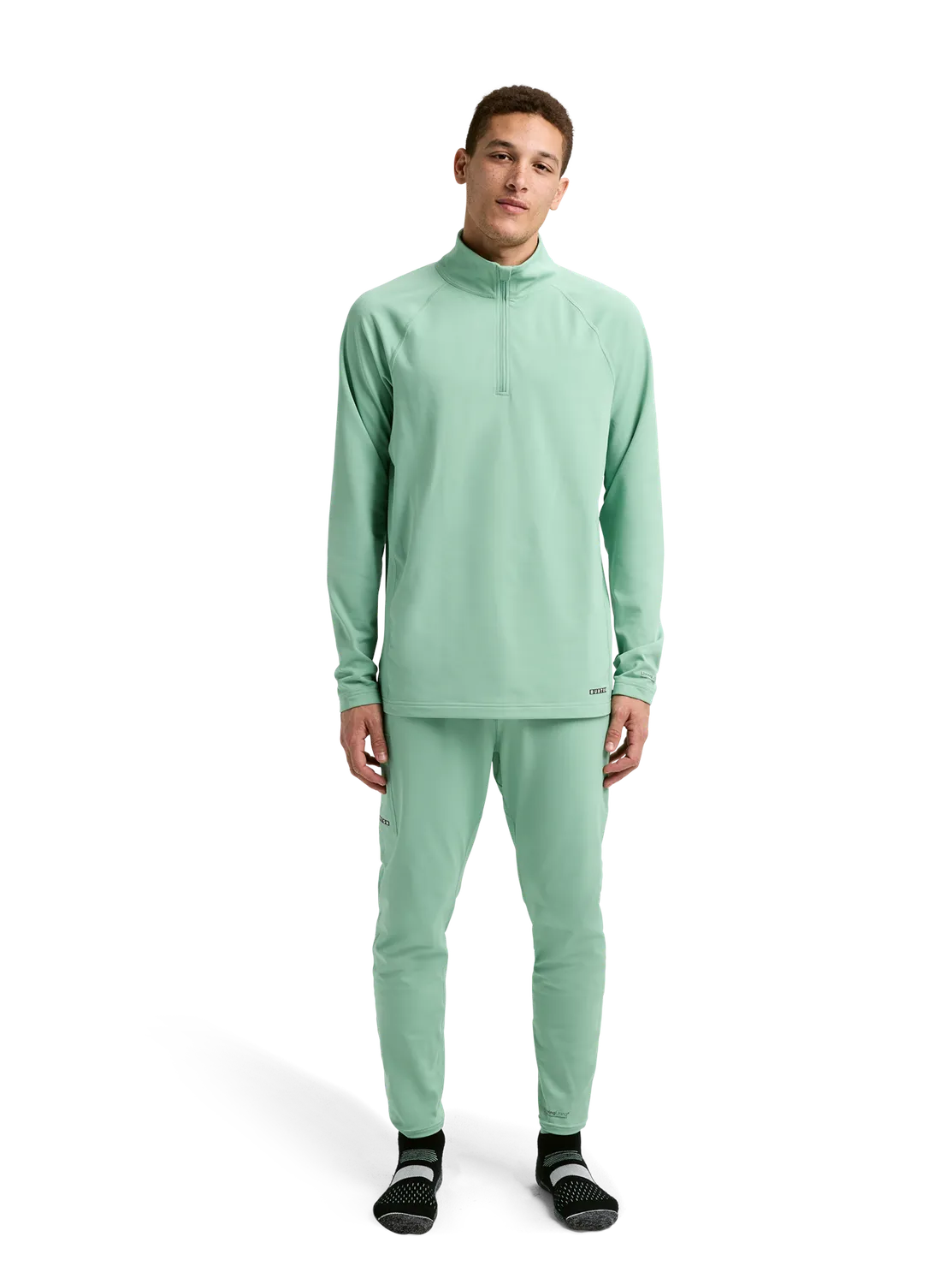 Burton Heavyweight X Quarter-Zip underställströja True Black