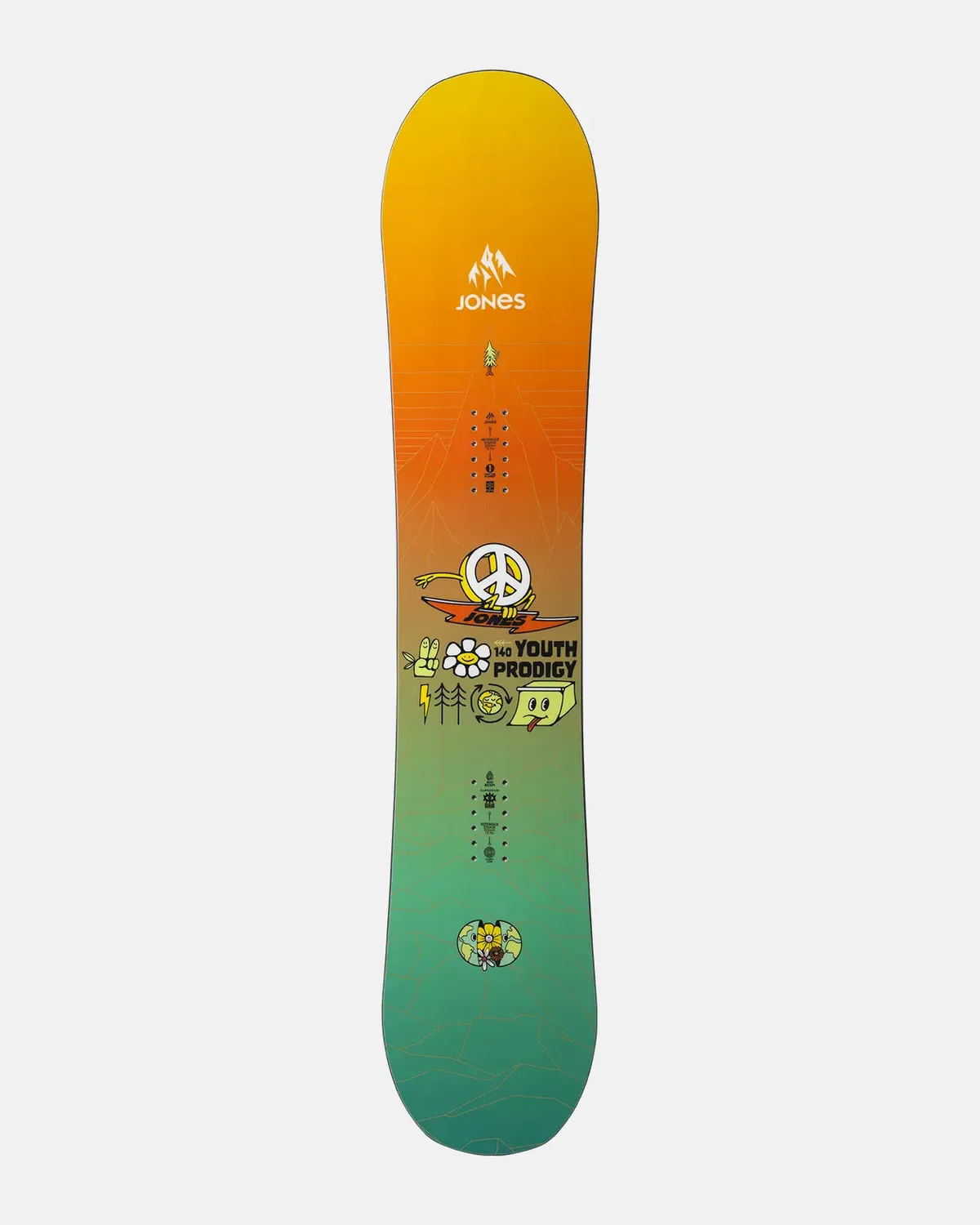 Jones Prodigy Youth snowboard barn 130 allmountain