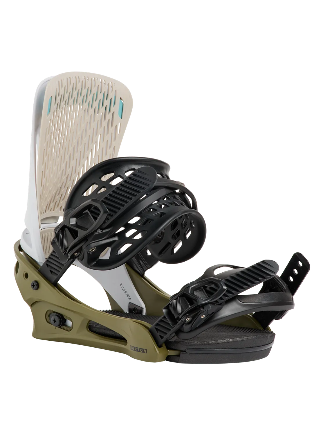 Burton Genesis snowboardbindning svart mjuk dämpad rembindning