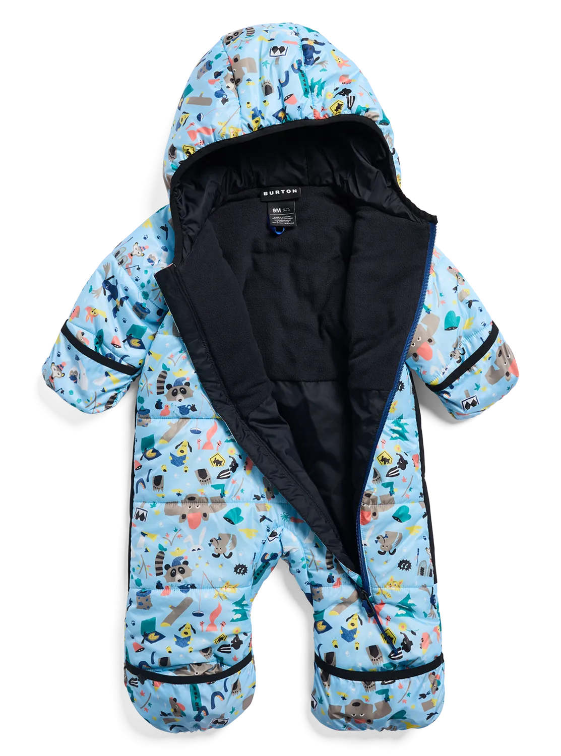 Burton Buddy Bunting Suit overall Critters 1-delad