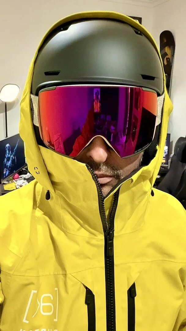 Burton [ak] Swash jacka GORE-TEX True Black isolerad