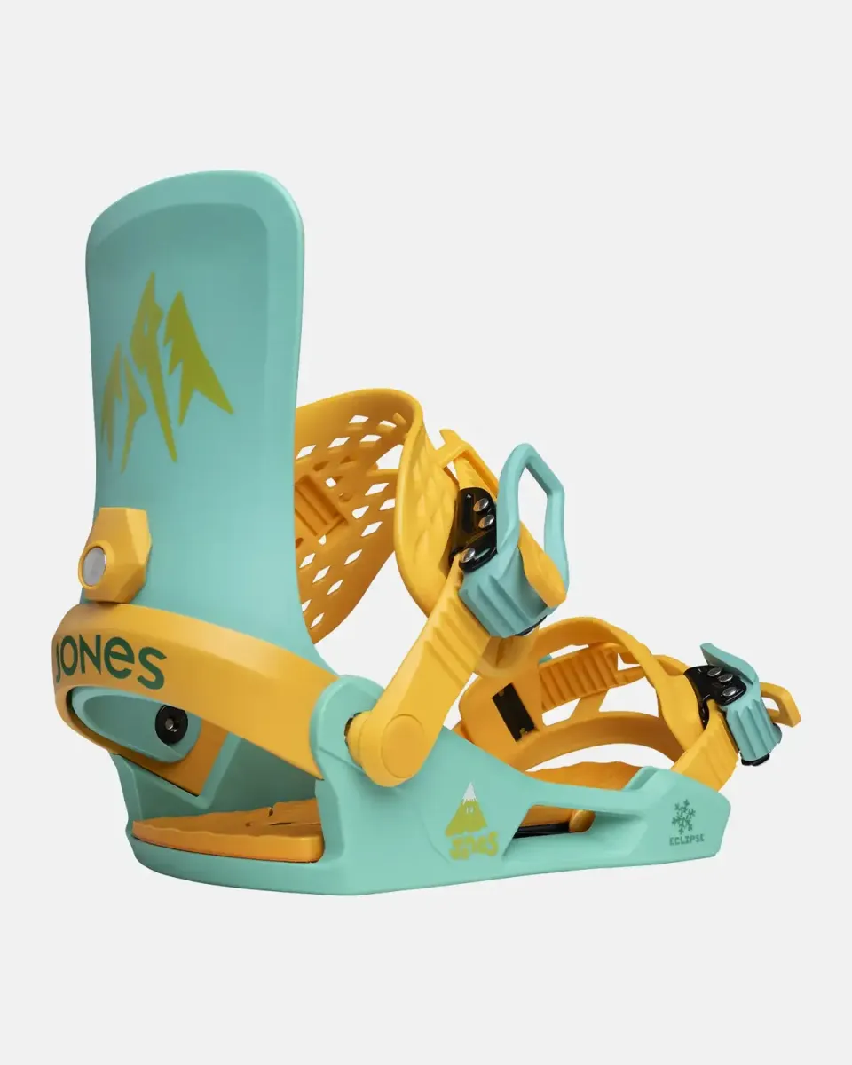 Jones Kids Eclipse snowboardbindning blå XS justerbar