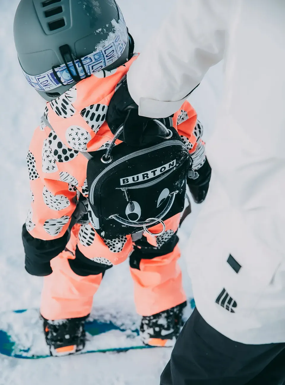 Burton MDXONE snowboardsele barn svart OS justerbar