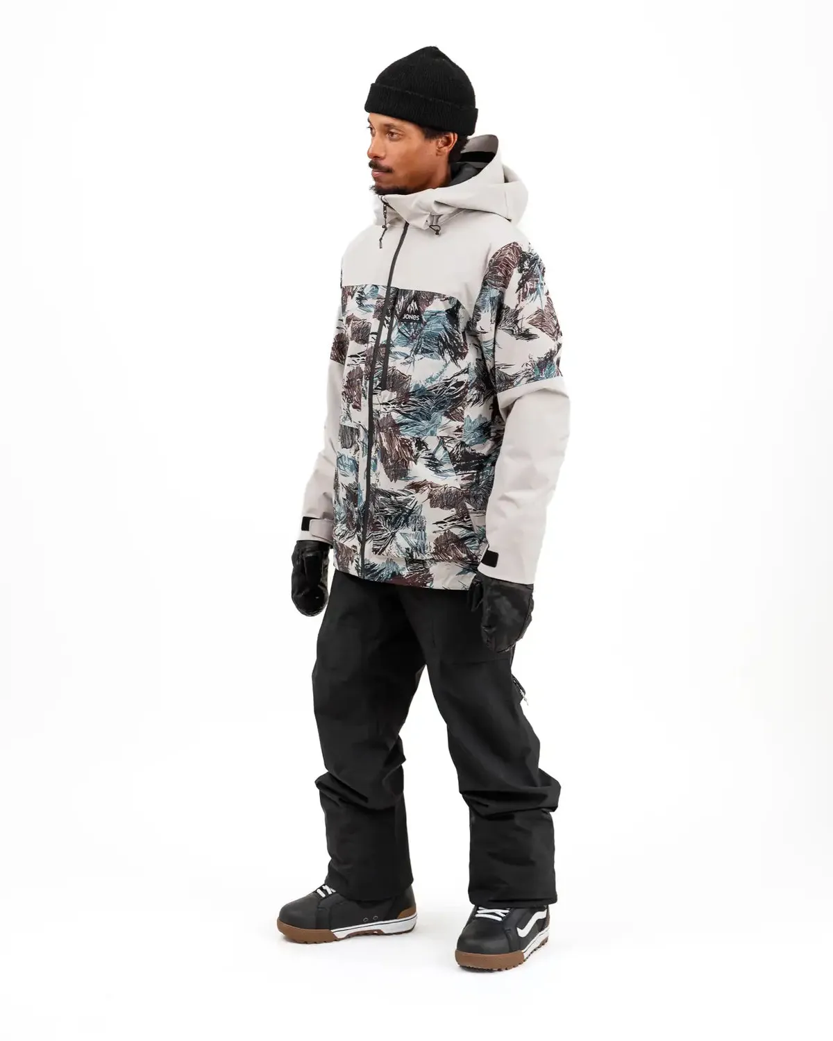 Jones MTN Surf Recycled Parka 2026 jacka herr Stealth Black 20K