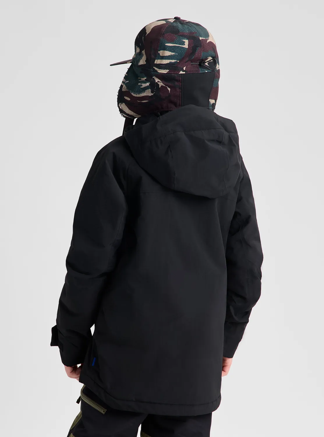 Burton Frostner 2L Anorak barnjacka True Black vattentät